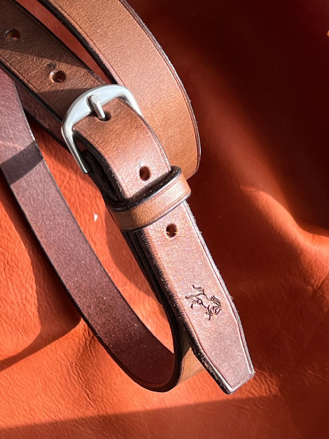 Ceinture &quot;La Bride&quot; Havane