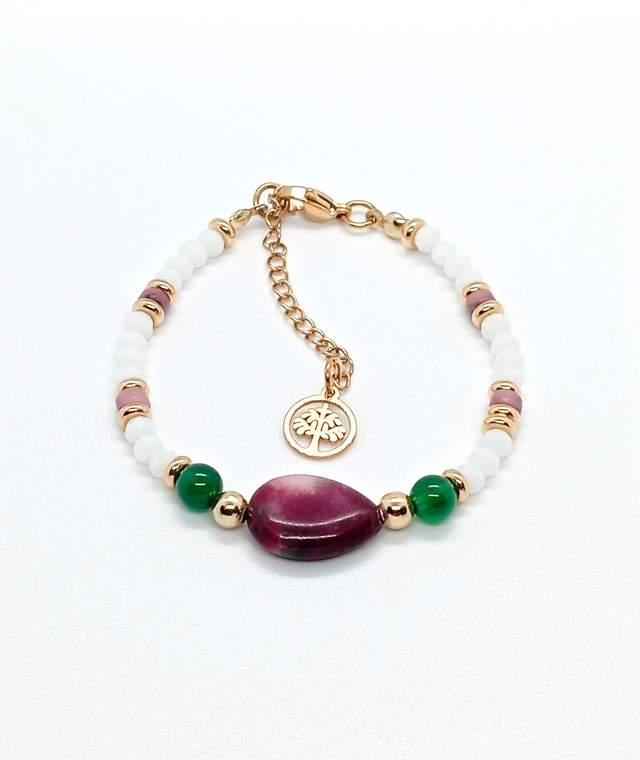 PASSIFLORE Bracelet fait main