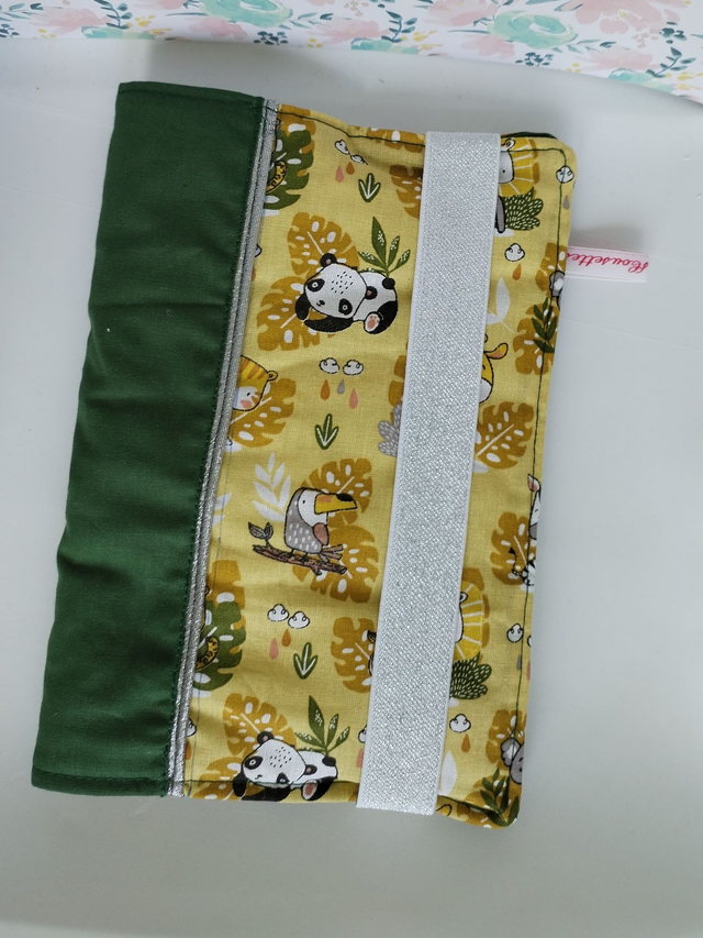 Protège carnet de santé - Animaux de la savane