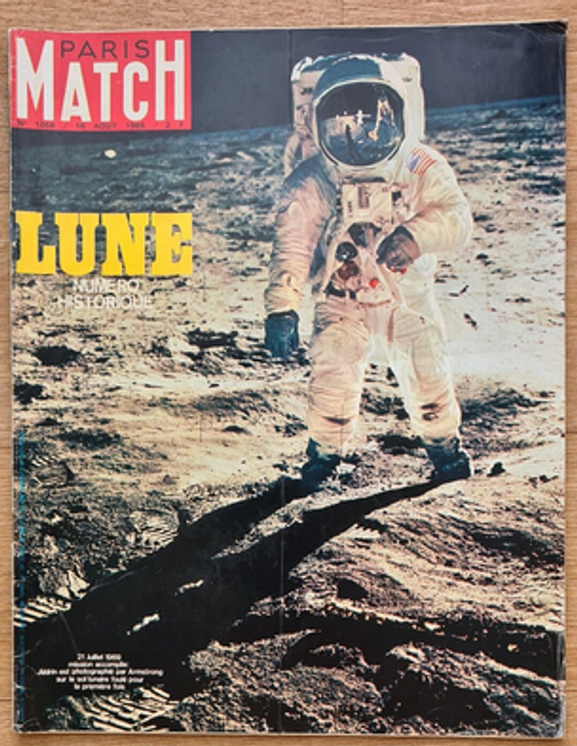 Paris match lune