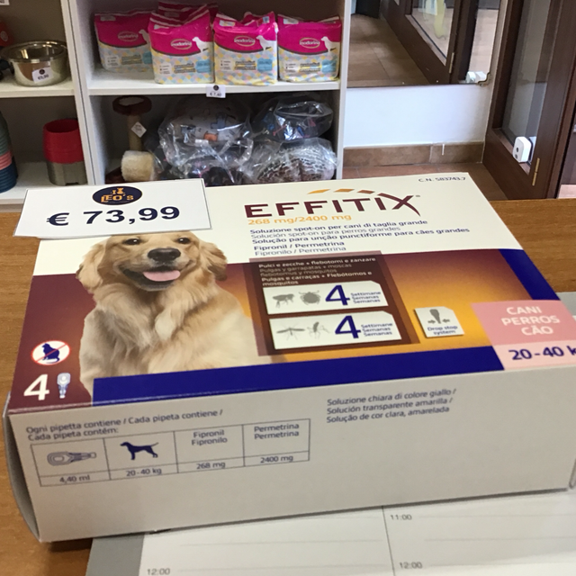  VIRBAC EFFITIX GOCCE CANE  TAGLIA GRANDE 20-40KG 3597133067484
