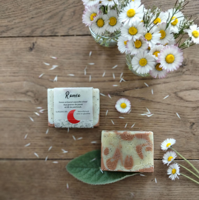Savon Roméo - avec Huile Essentielle - 100gr