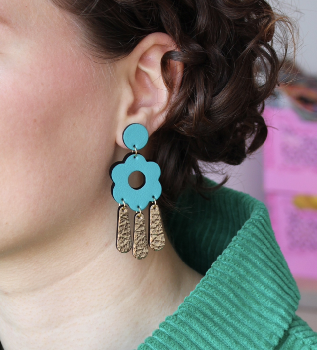 Tara • bleu, doré