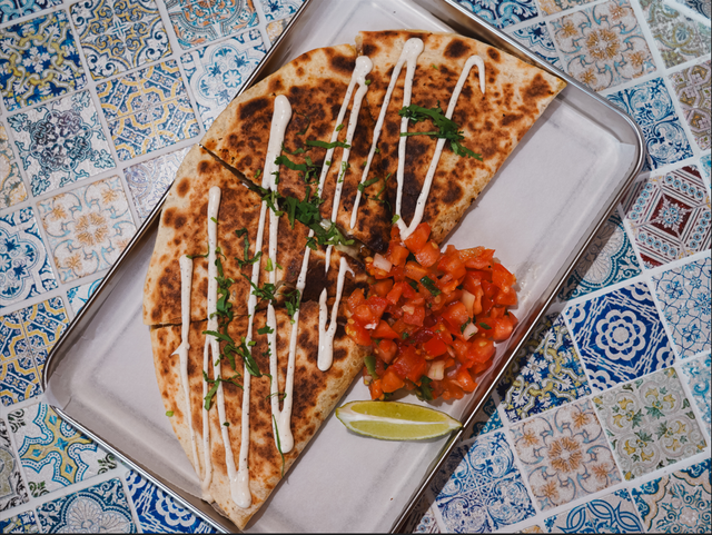 Quesadilla carnitas de poulet🐔