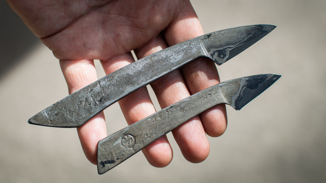 Kiridashi acier sandswich