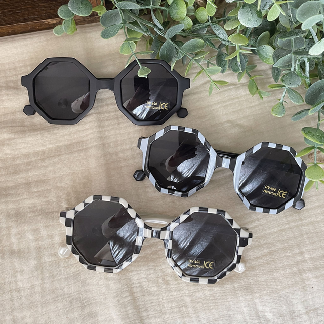 Hexagon &amp; Bear Sunglasses