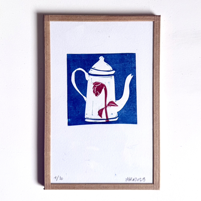 Théière à la vanité 