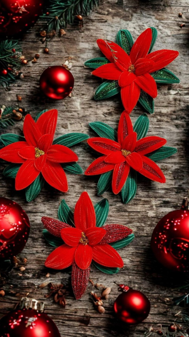 Poinsettia- Fleur de Noël 