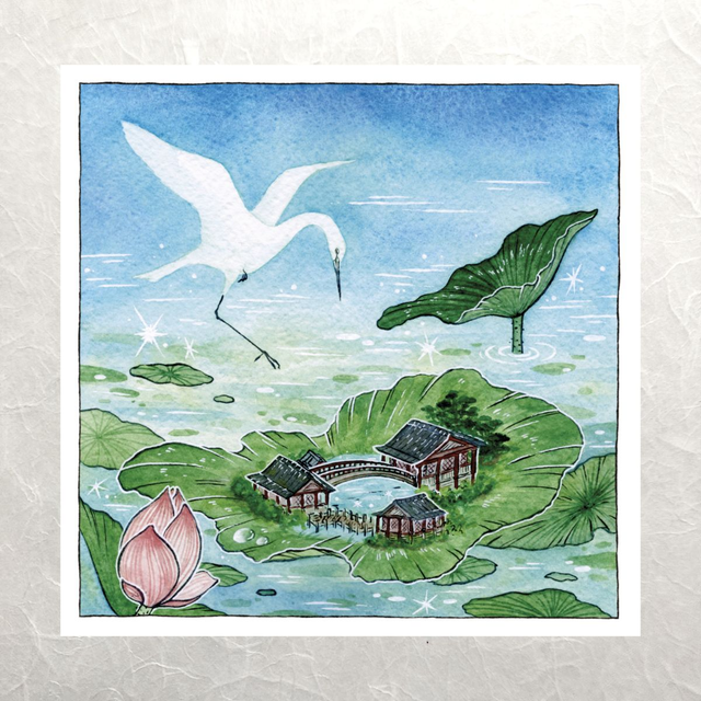 The Island of the White Egret