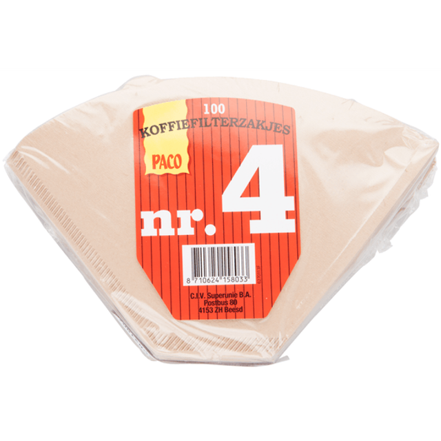 Paco Koffiefilterzakjes nr. 4
