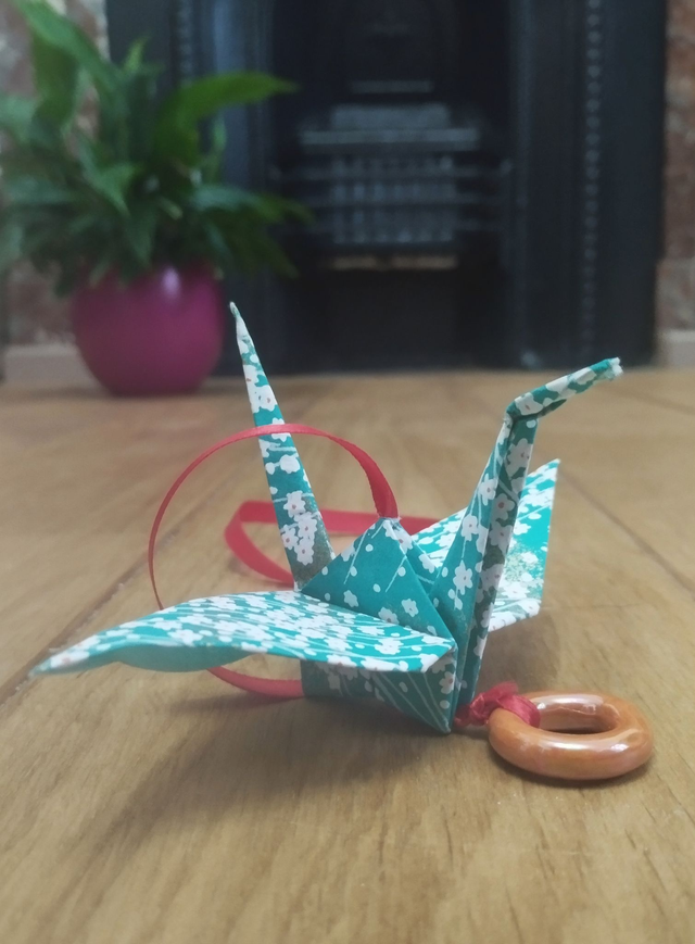 Suspension Origami - Grue de la Paix 