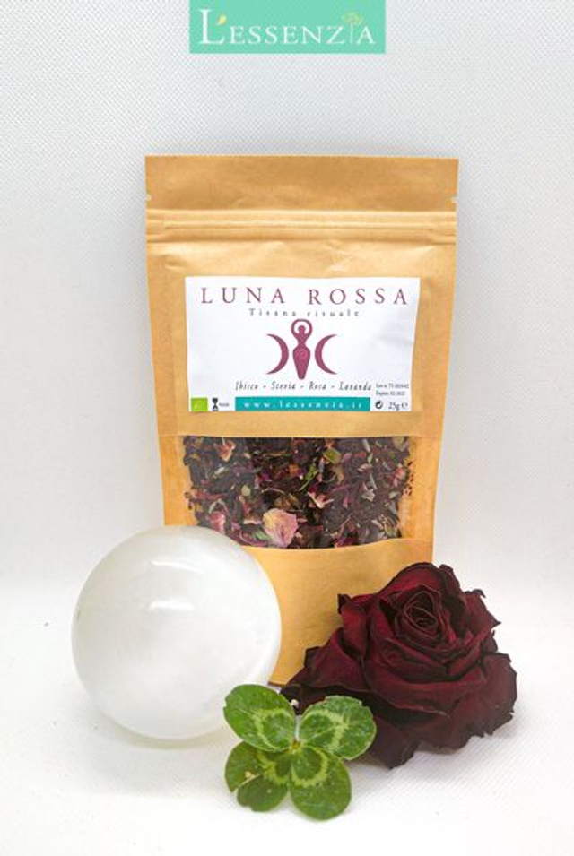 LUNA ROSSA (Ibisco - Stevia - Rosa - Lavanda) 50g