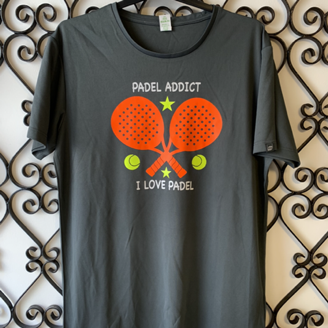 Tee shirt homme technique « padel addict »