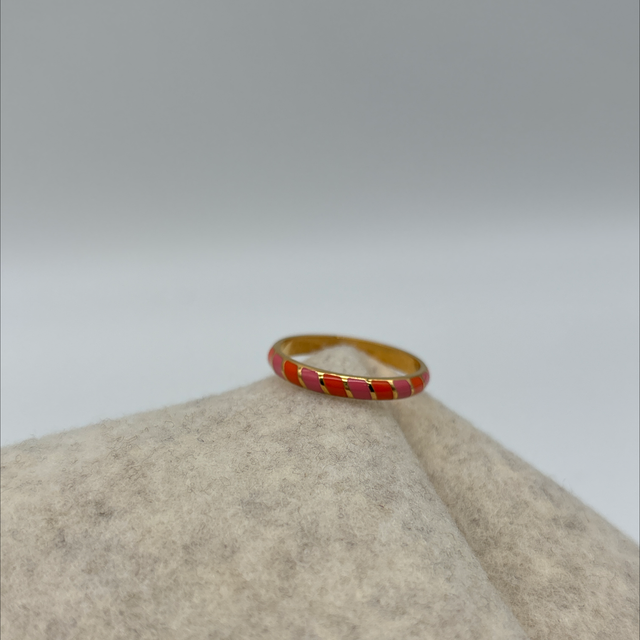 Ring rosa/orange - Bazou