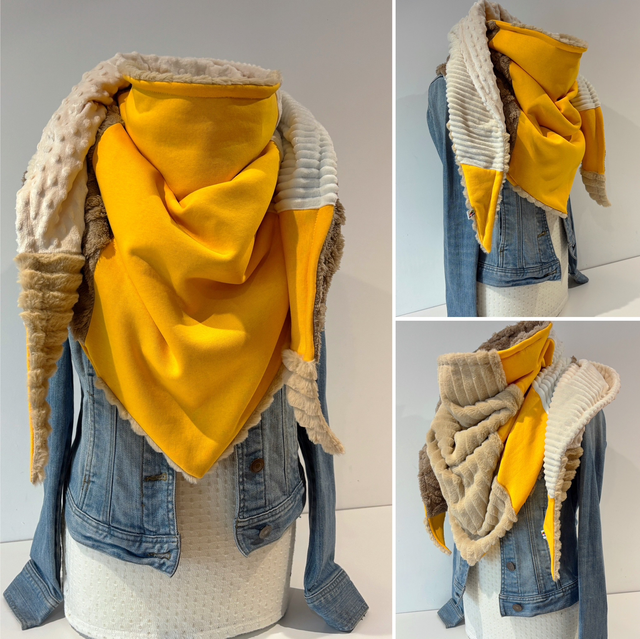 Maxi Chèche Double Patchwork 333