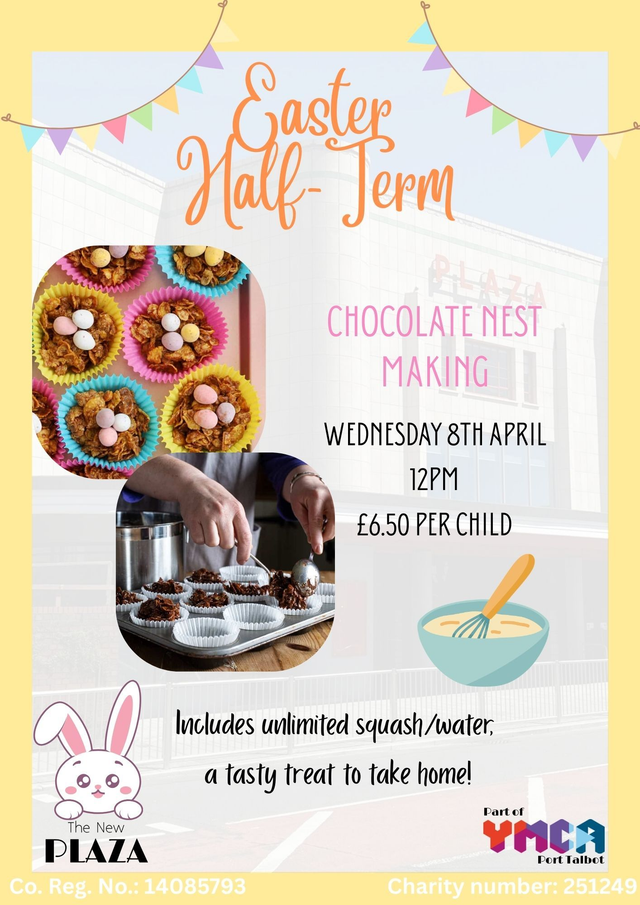 Chocolate Nest Making - Wednesday 8th April at 12pm 