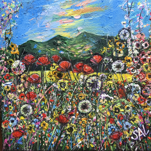 Print- Eildons- Bright Eildons