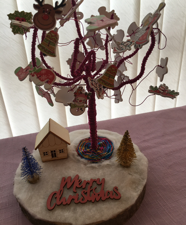 Merry Christmas Ornamental Plaque