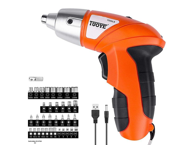 Coffret de tournevis sans fil avec 45 embouts