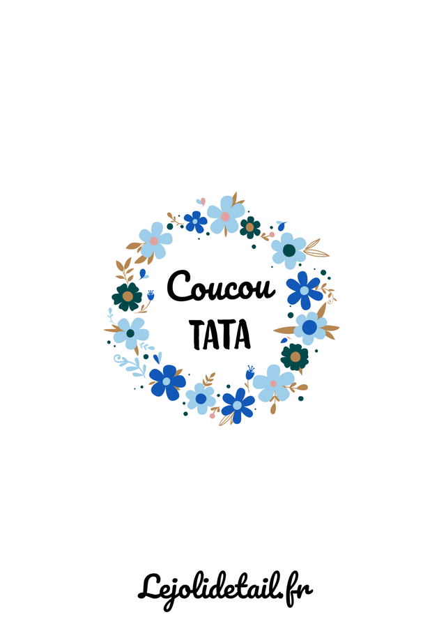 Chaussettes demande marraine personnalisables - Motif Fleuri đž