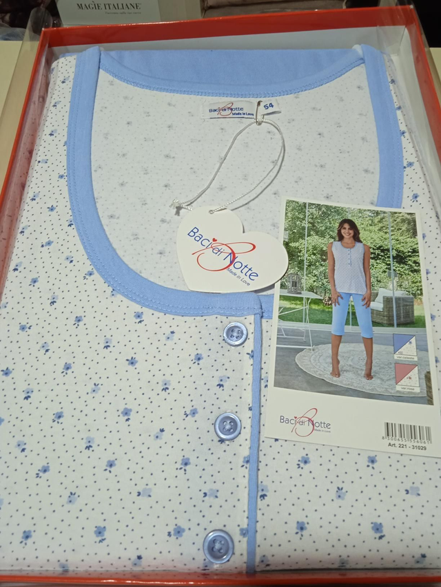 Pigiama Donna Jersey baci Di Notte 🌃