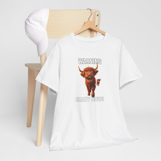 WARNING CRAZY COW - Adroit Clothing