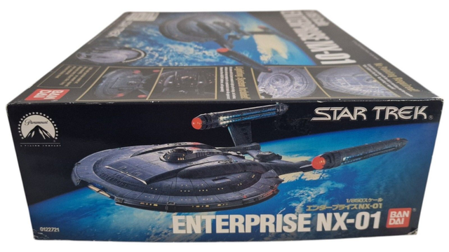 1/850 scale Enterprise NX-01 model kit