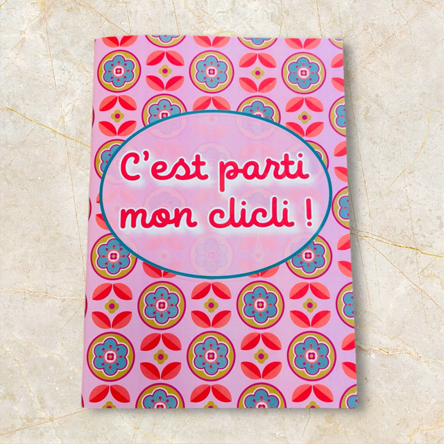 Grand carnet C&#039;est parti mon clicli