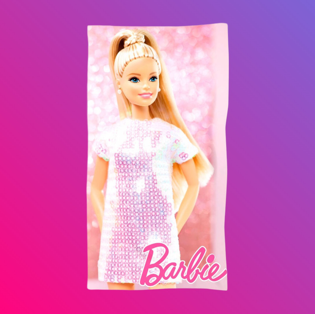BARBIE BEACH TOWEL