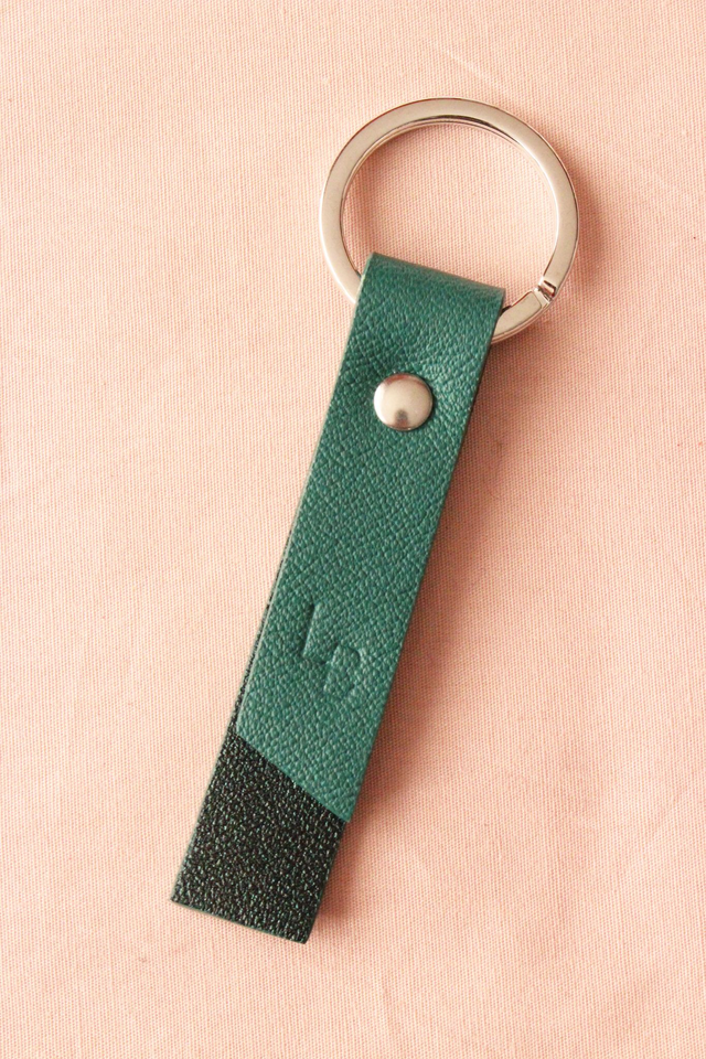 Porte Clé - Vert&amp;VertIrisé