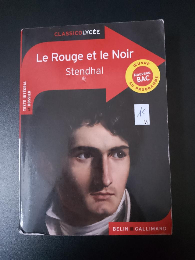 Le rouge et le Noir, Stendhal