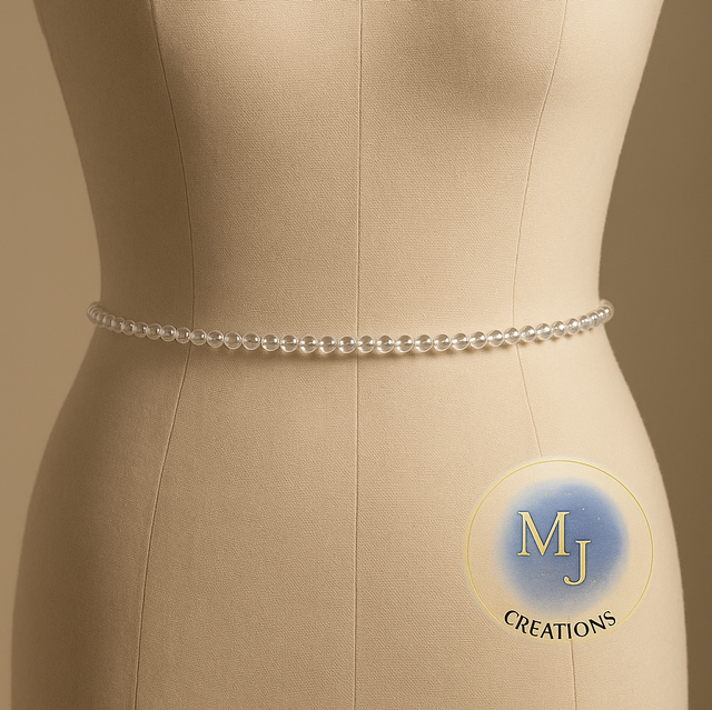 Heupketting op maat – Mix van kristallen  Handgemaakt | Op aanvraag