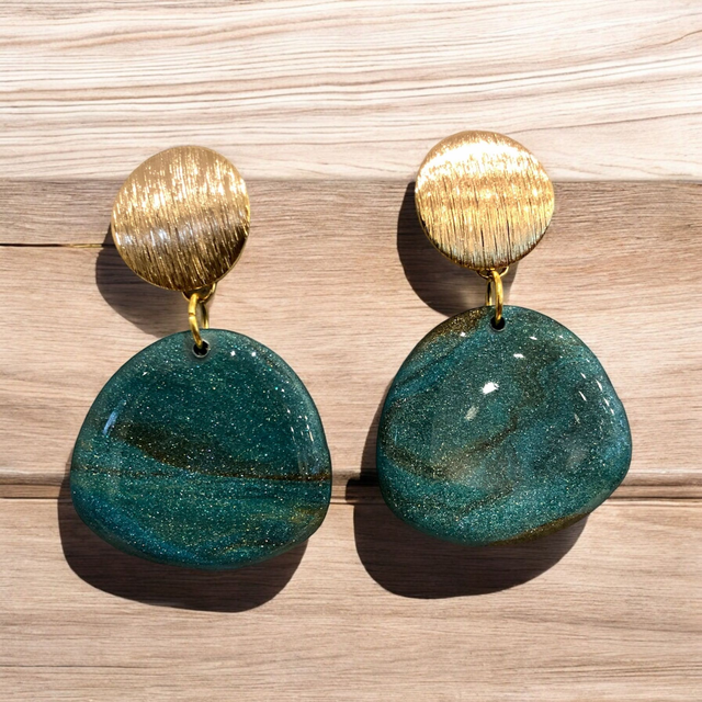 LEA GRANDES BLEU PAILLETE  