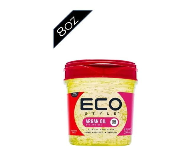  ECO: STYLING GEL - 8OZ ARGAN OIL 
