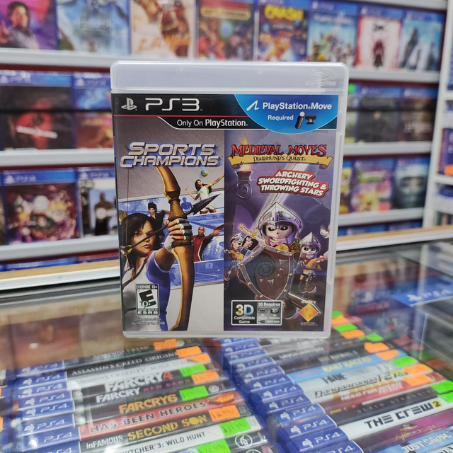 Medieval Moves + Sports Champions Usado (Requiere kit Move)