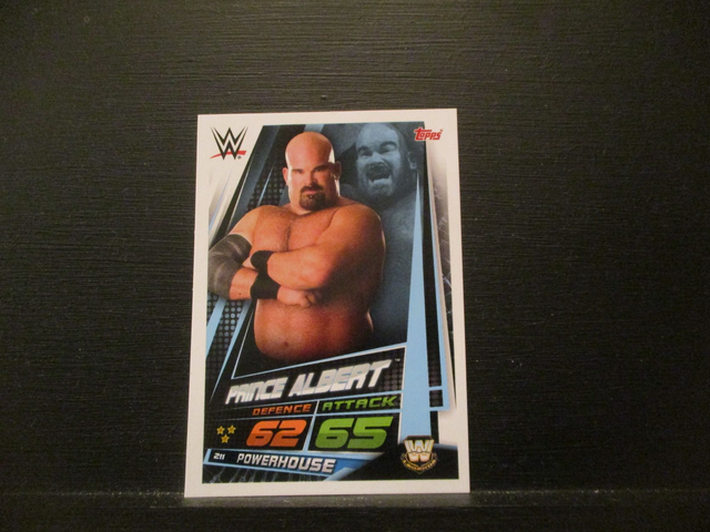 Prince Albert - W Legends Slam Attax Universe Original Trading Card #211