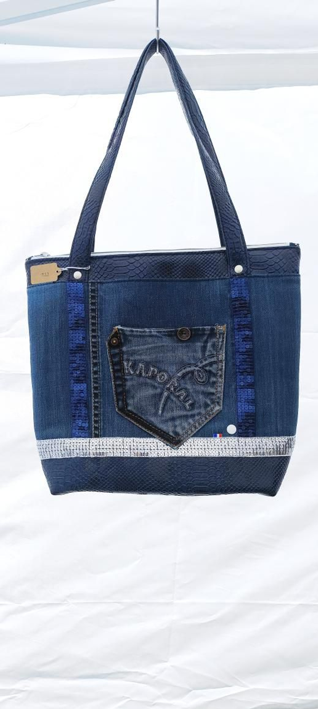 Sac cabas en jean
