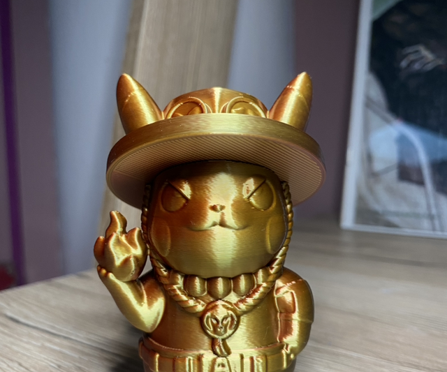 Fanart pla effetto multicolor o glitter