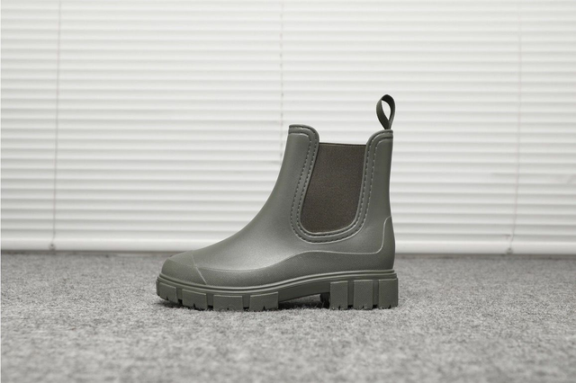Waterproof Rain Boots - Khaki