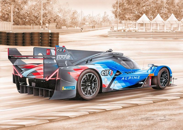 Alpine A424 Hypercar - Le Mans 2024