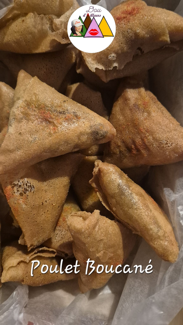 Samoussa poulet boucané (hallal) x5