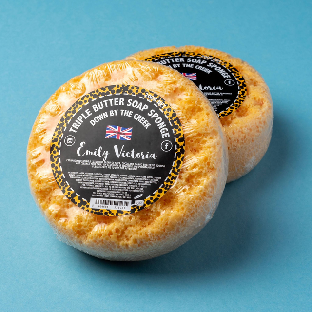 Down By The Creek Triple Butter Soap Sponge 