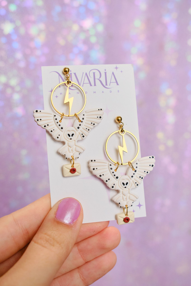 Hedwig | pendientes Harry Potter