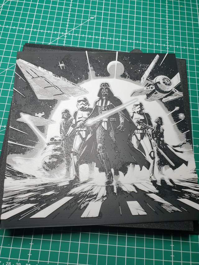 Plaque deco Stars Wars nb