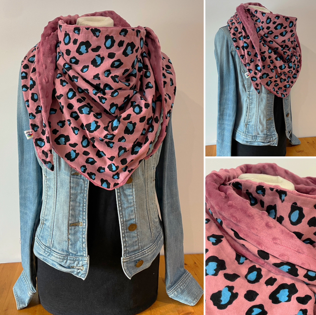 Maxi Chèche Enfant Happy Léo Pink