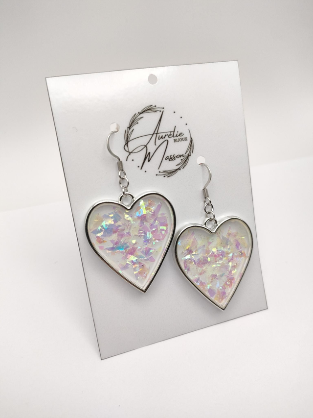 Boucles d&#039;oreilles &quot;Edelweiss&quot;