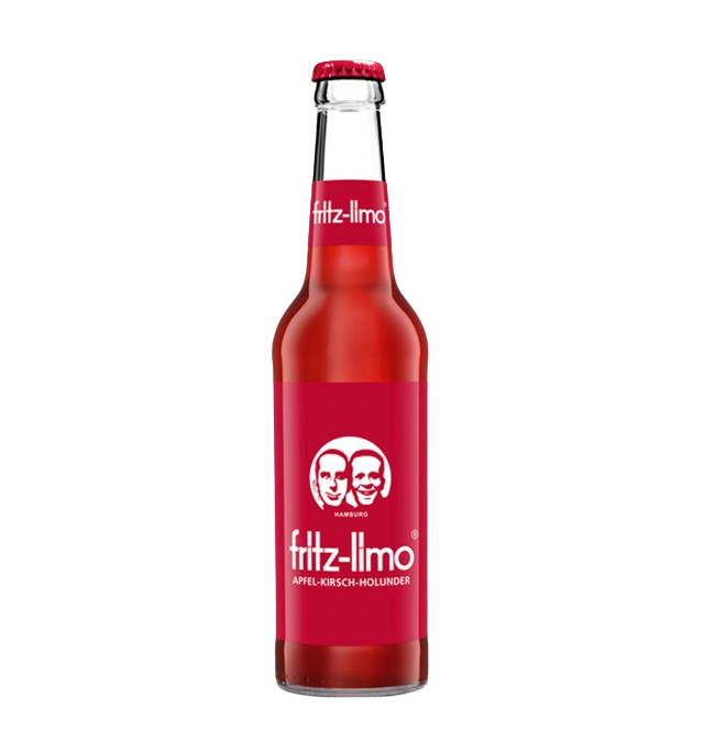 Fritz Limo Apfel-Kirsch-Holunder 0.33l (Mehrweg)