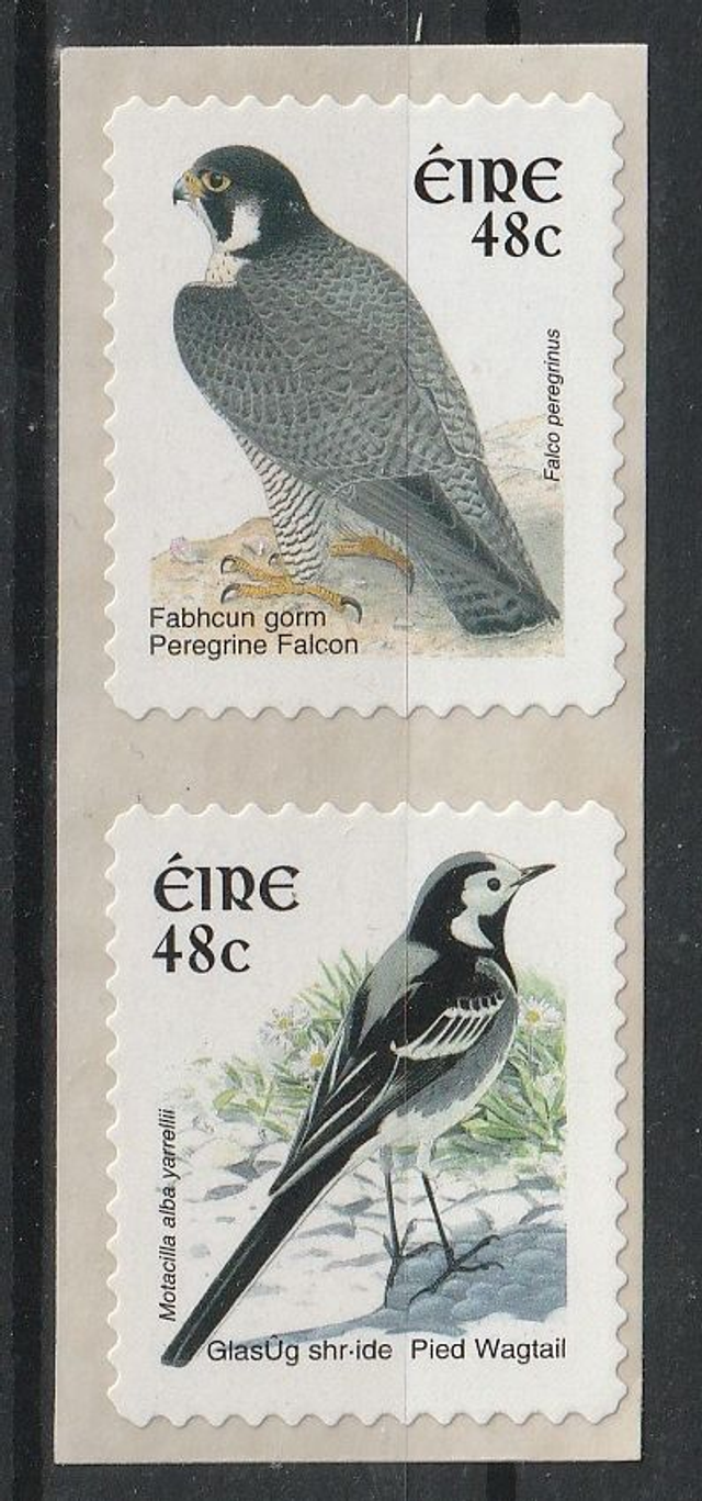 Ireland 2003 Birds, Falcon,Wagtail sa pair MNH 