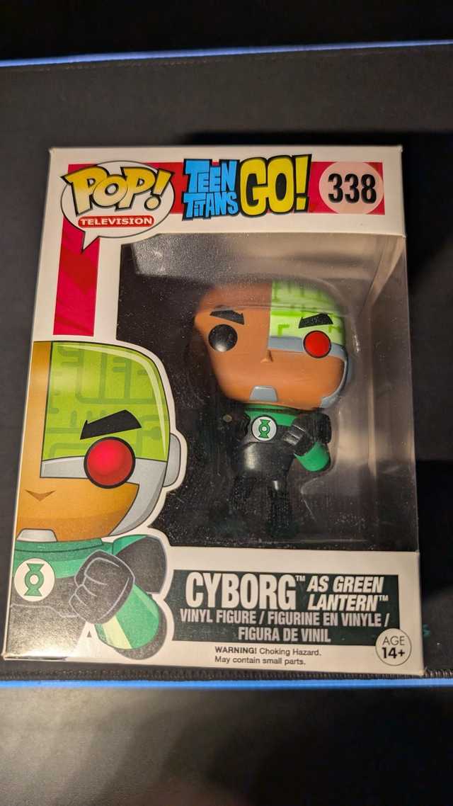 Funko Pop DC Teen Titans Go! Cyborg as Green Lantern 338