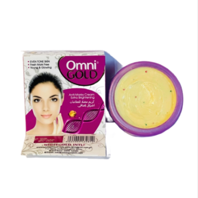 White Gold OMNI Anti-Marks Cream |Best Treatment for Scars, Dark Spots| Hyperpigmentation & Skin Marks 50g